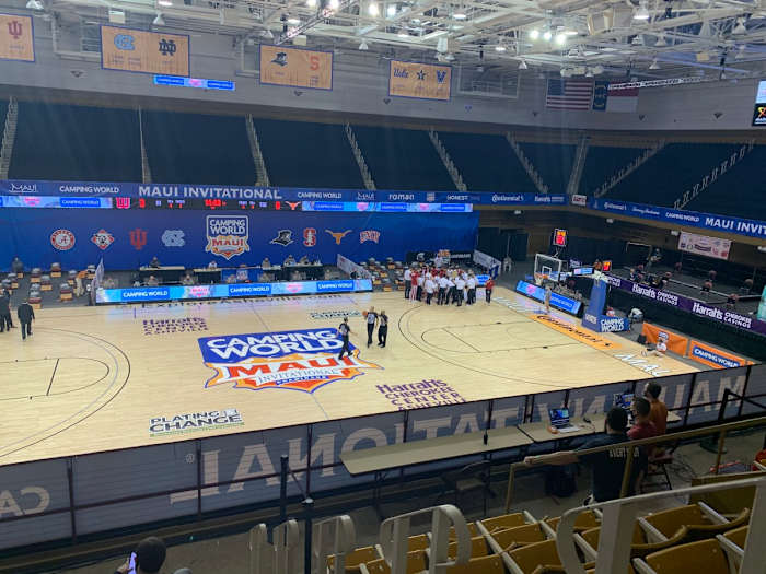 Indiana-Texas semifinal.